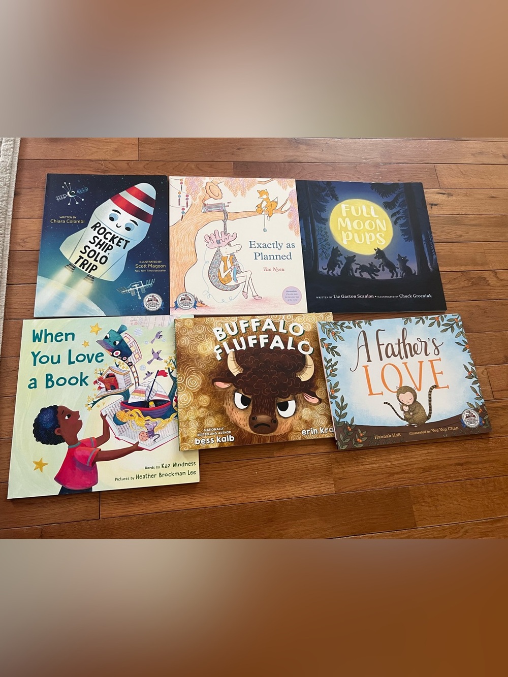 6 Dolly Parton’s Imagination Library Children’s Books.